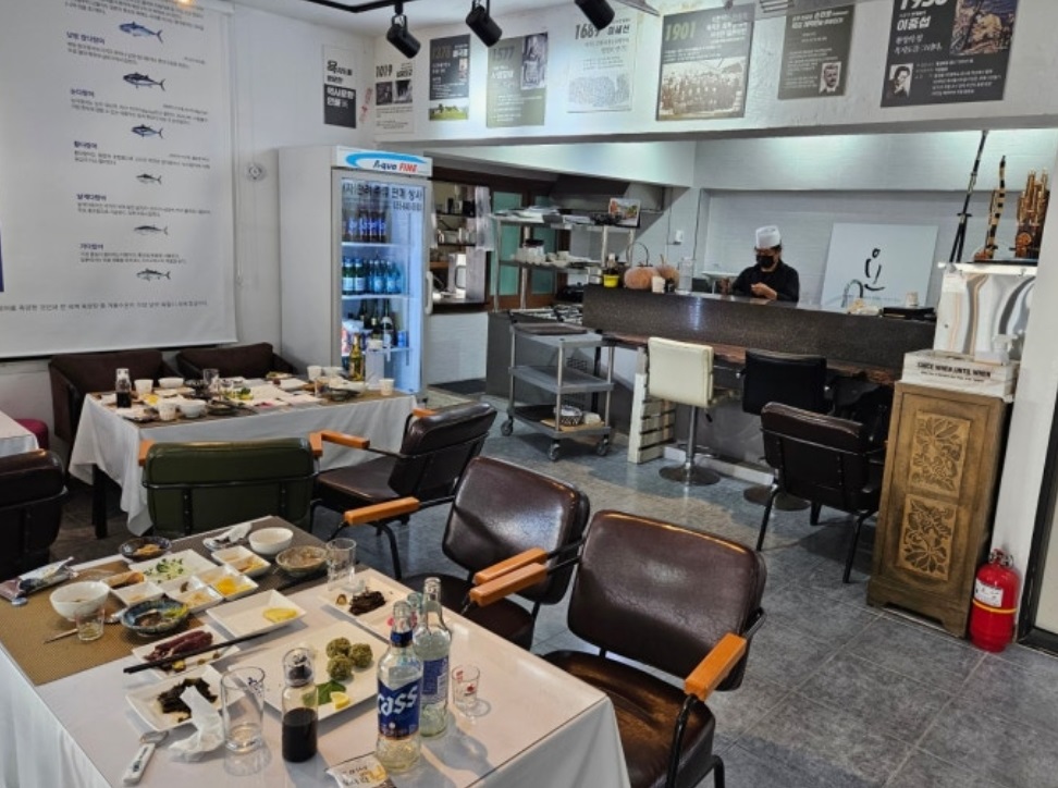 욕지도-생참치-요참치