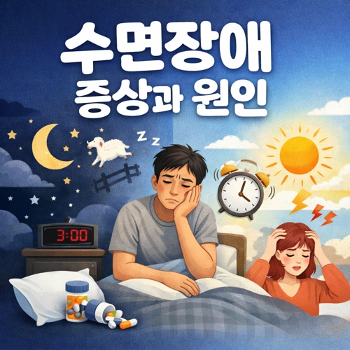수면장애 증상과 원인 썸네일