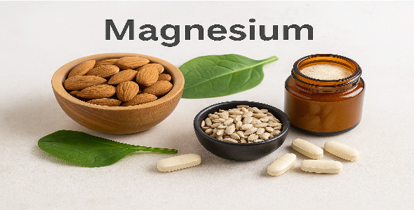 마그네슘 – 신경 전달 안정과 수면 질 향상