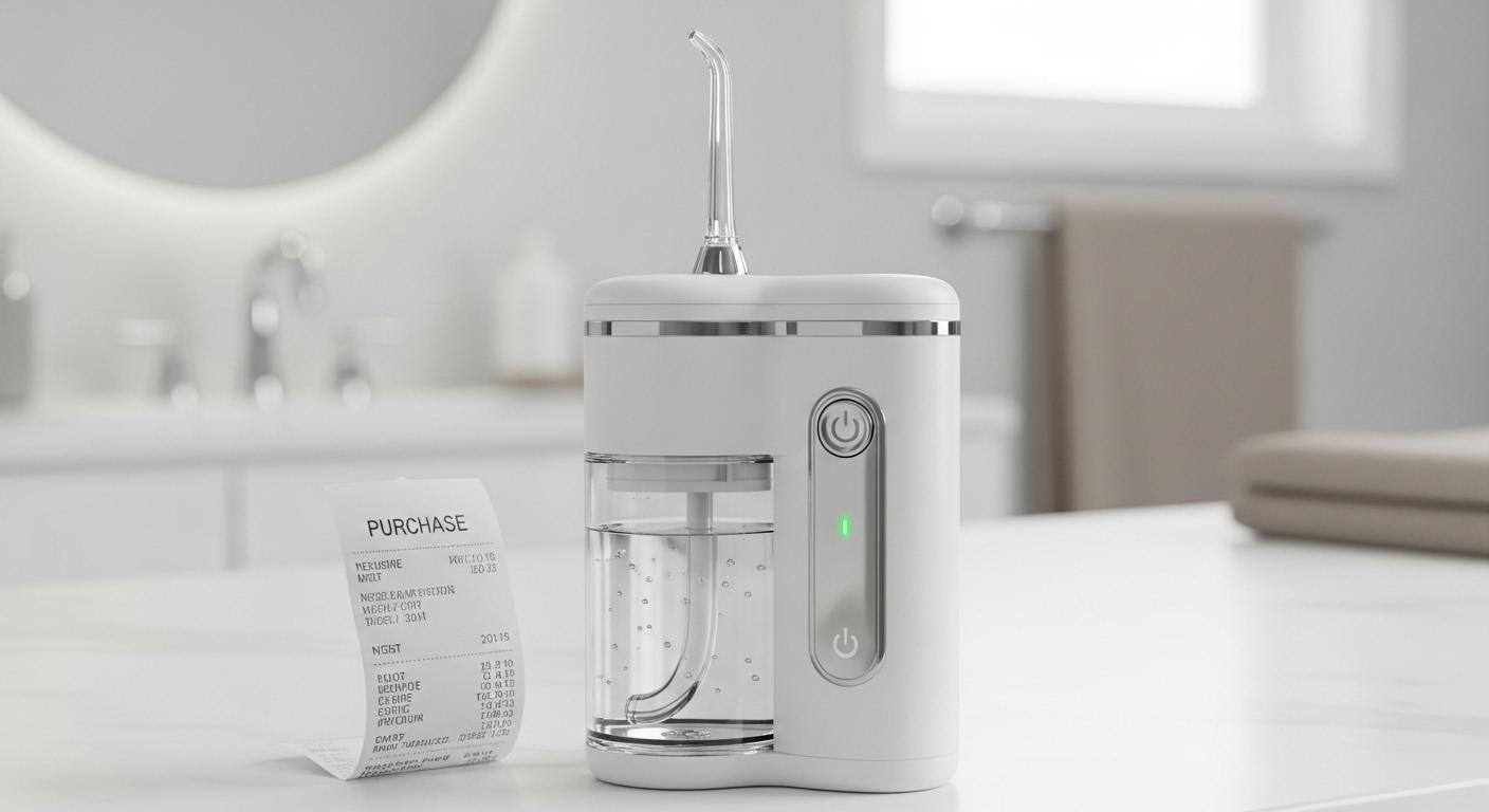 약한 수압 충전식 구강세정기 내돈내산 후기