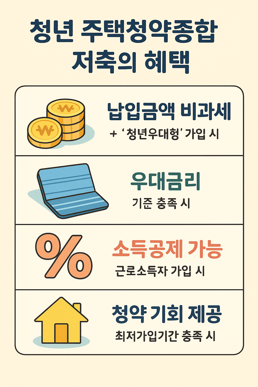 청년주택드림 청약통장