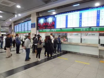 유스퀘어 광주버스 터미널 예매 버스 시간표_25