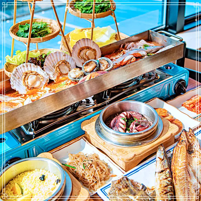 강릉, 세인트존스 호텔 맛집 5가지 화덕 생선구이, 오징어 먹물 솥밥