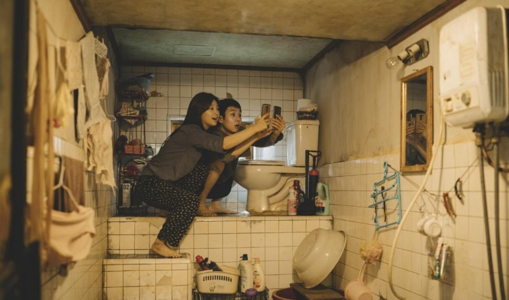 기생충 반지하 모습을 담은 사진