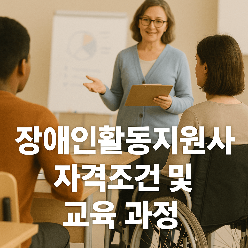 자격조건 및 교육과정