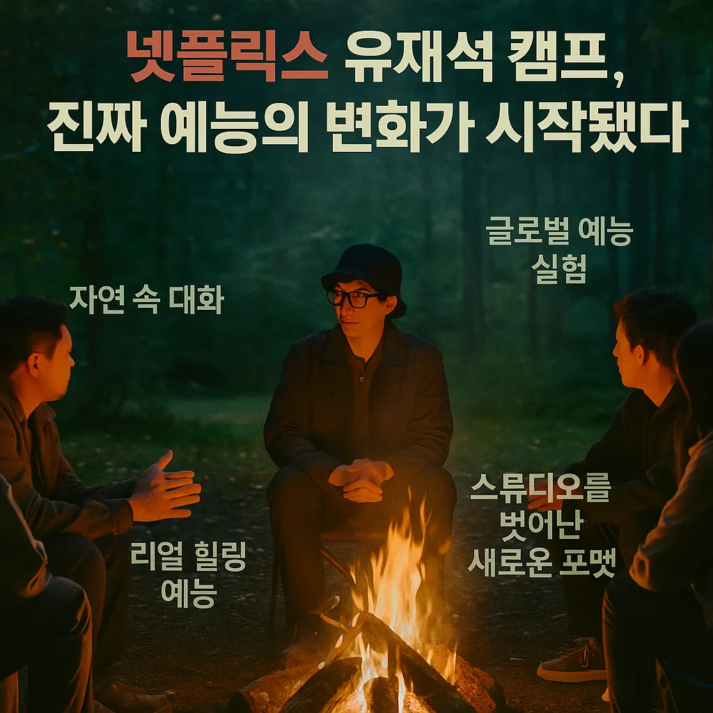 넷플릭스 유재석 캠프 사진