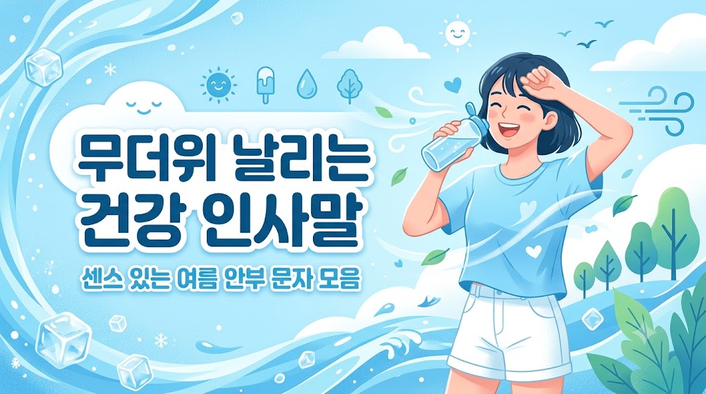 무더위 건강 인사말