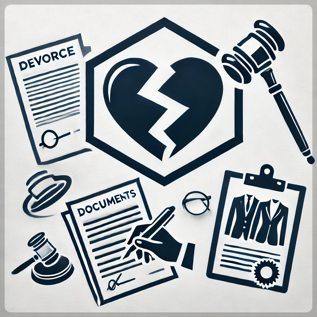 이혼신고서 로고