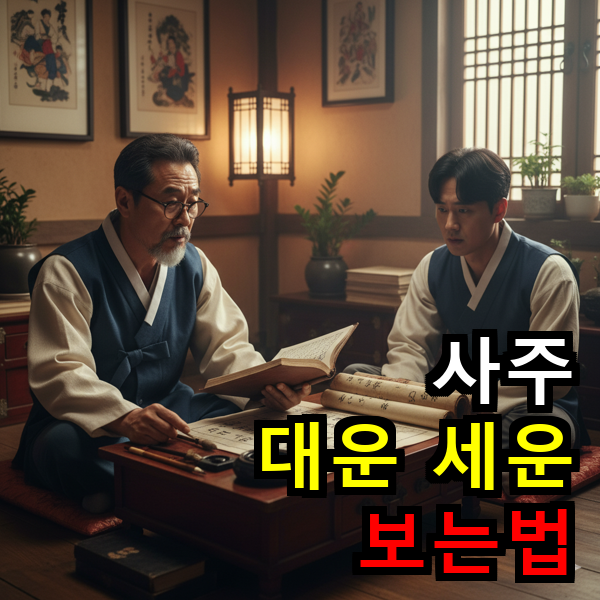 사주 대운 세운 보는법