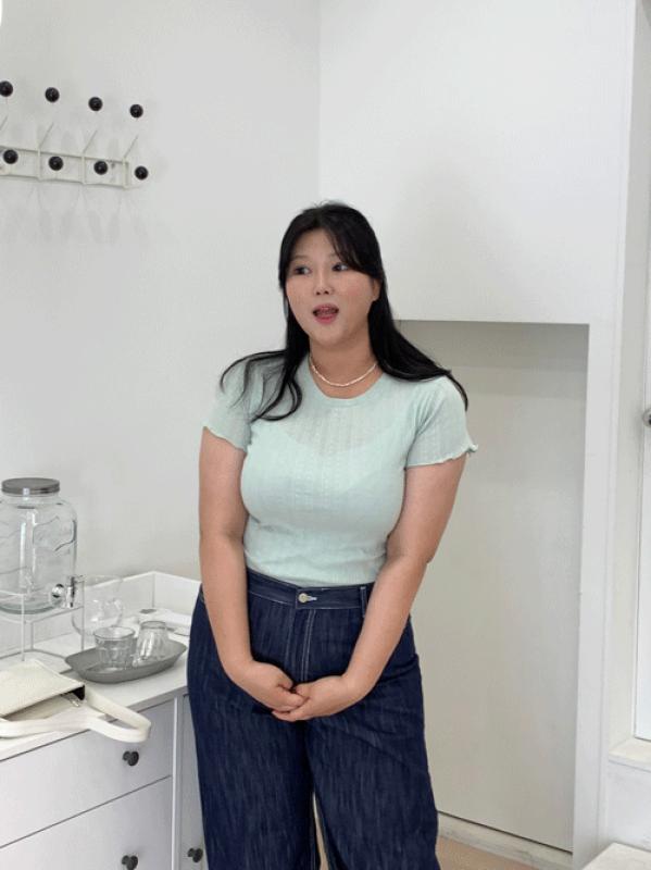 (빅사이즈) 베스킨 티셔츠