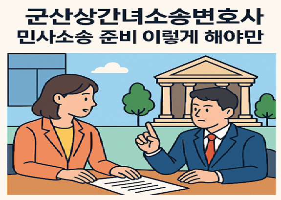 군산상간녀소송전문변호사 민사소송준비