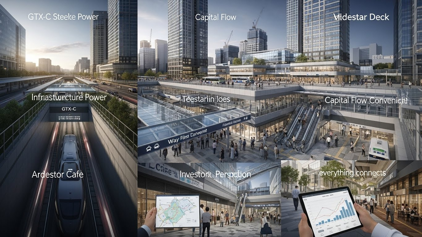 'GTX-C 노선'과 '복합 환승 센터'의 마법