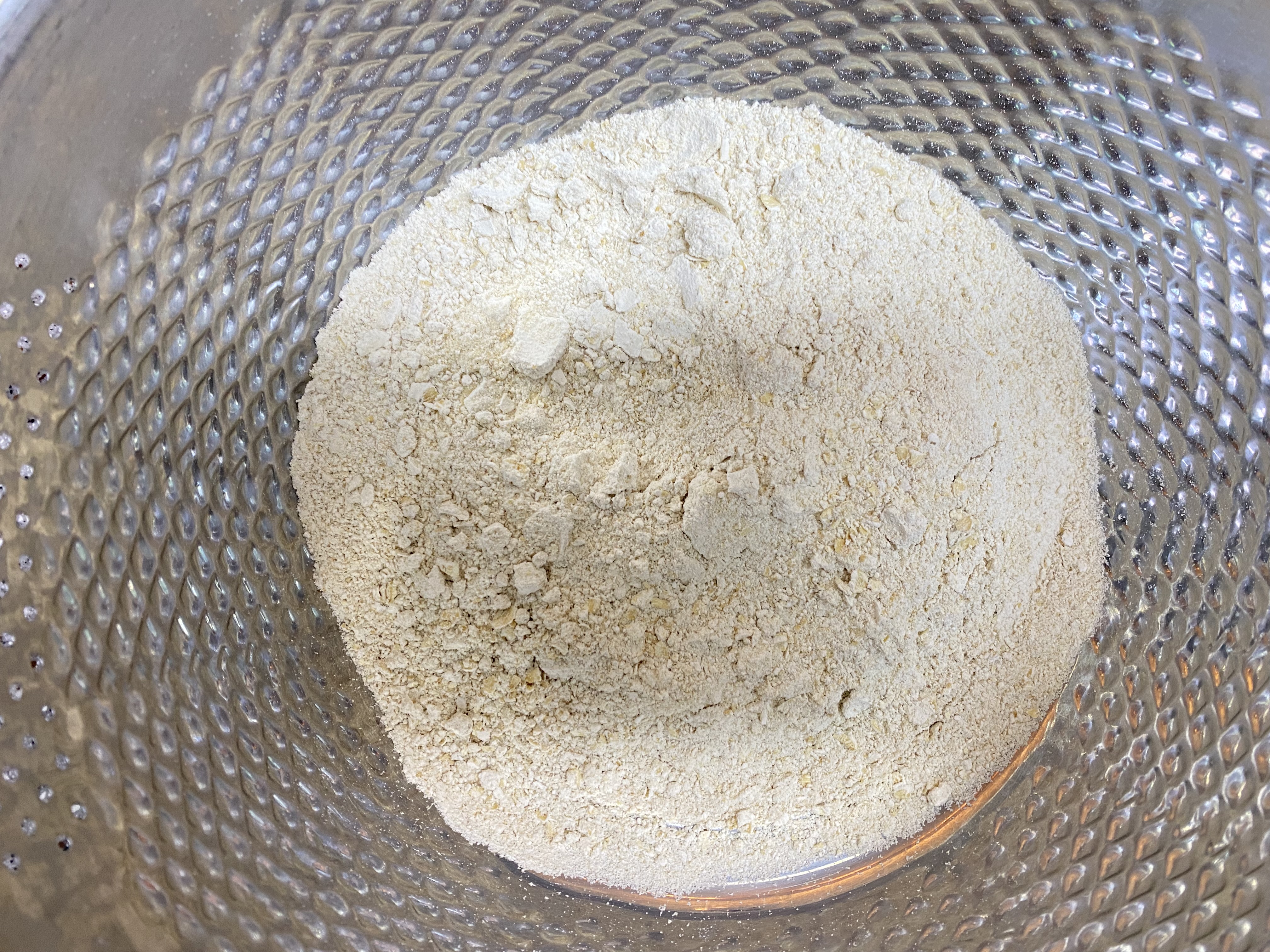 오트밀가루 준비