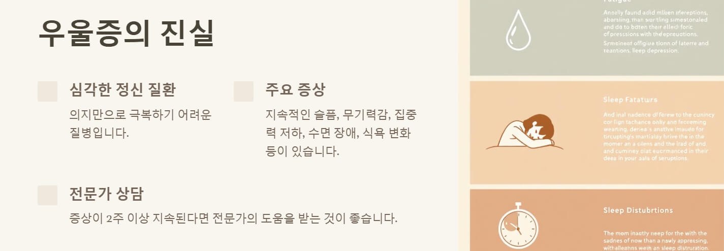 우울증 극복방법