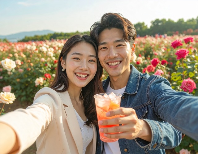 곡성 장미축제 주차장