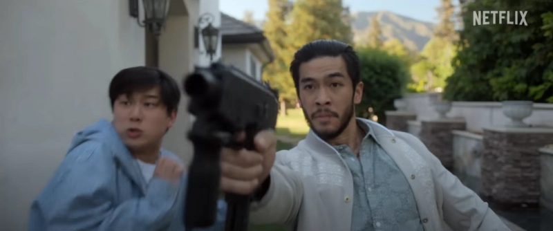 동생을 지키려는 형 찰스 선