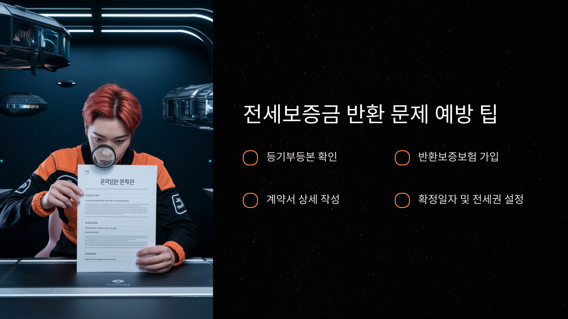전세보증금 반환 문제 예방하는 팁