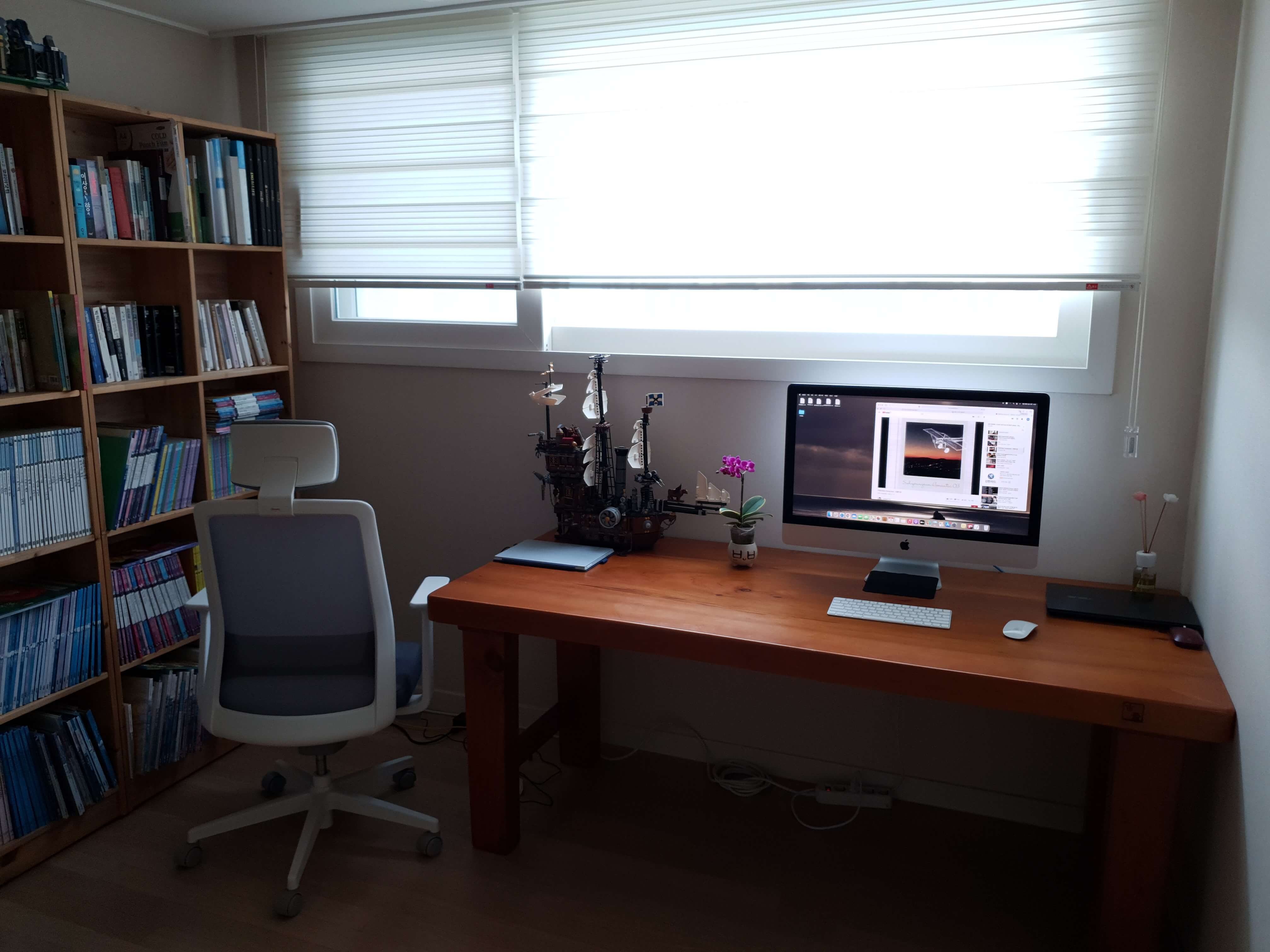 컴퓨터방-블라인드-사진