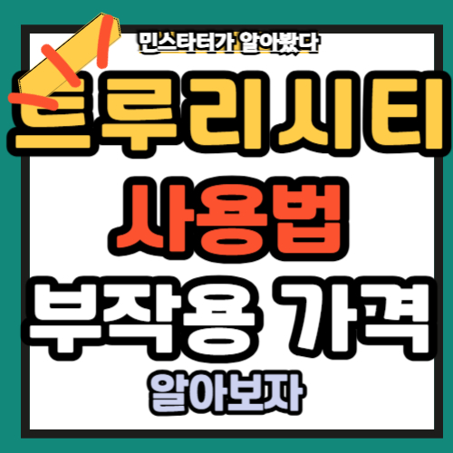 트루리시티 사용법 부작용 가격