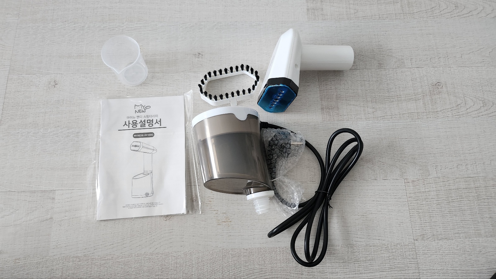 마이뉴-핸디스팀다리미-구성품