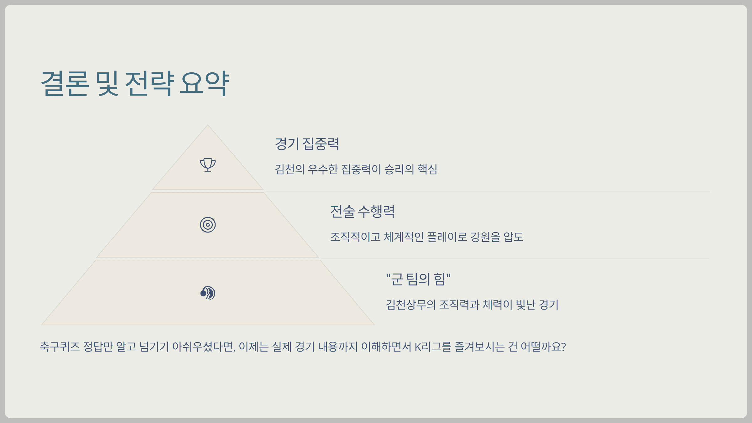 결론 및 전략 요약