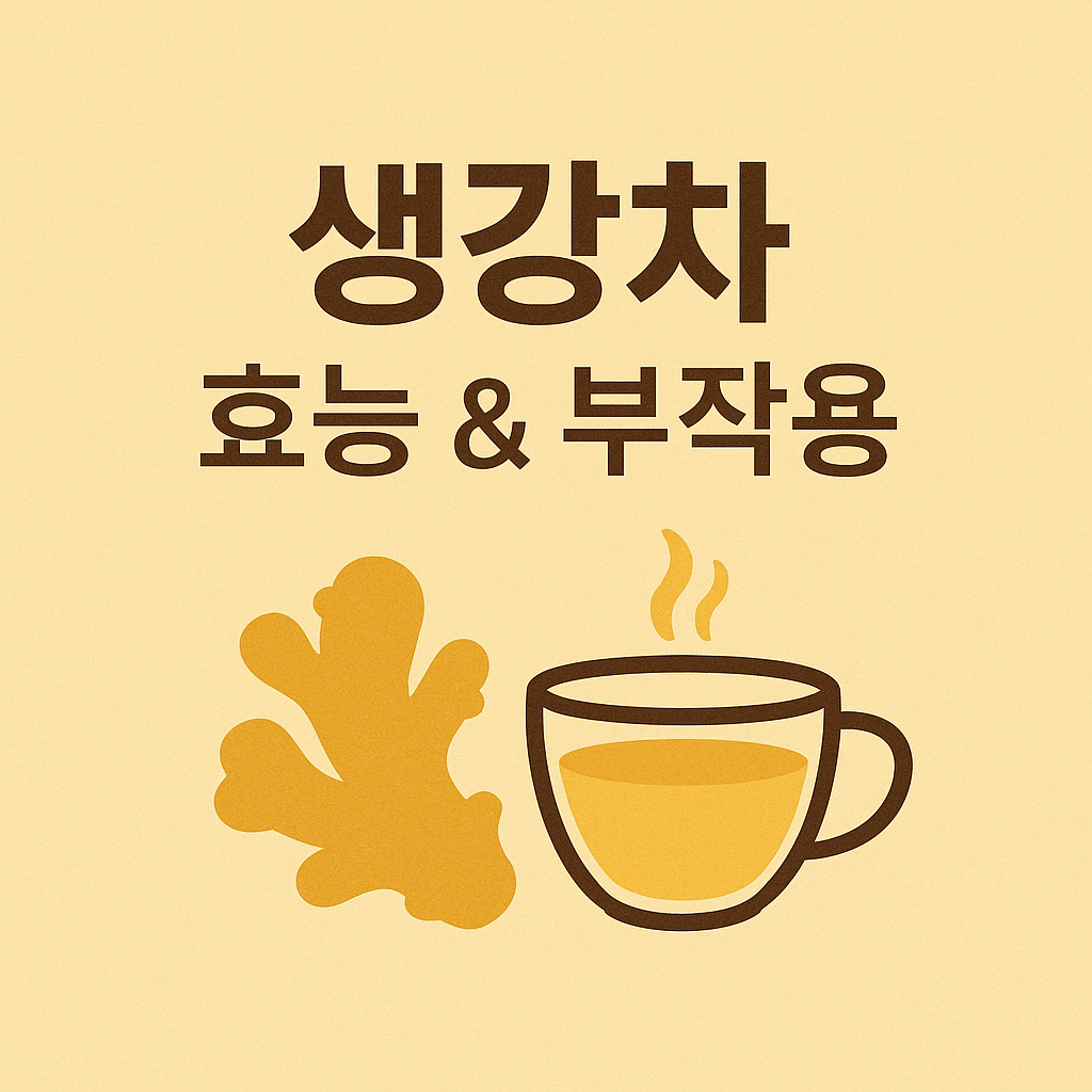 생강차 효능 부작용