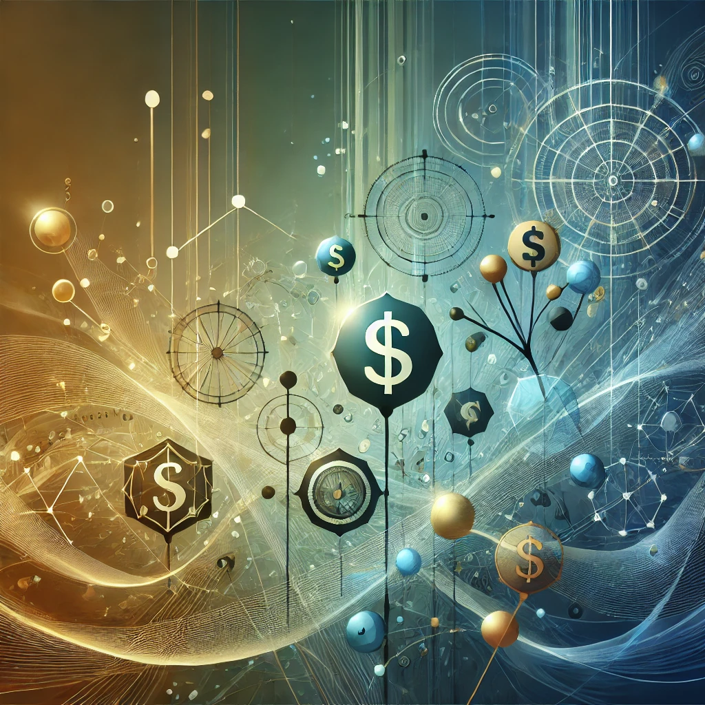 화폐를 메타적으로 표현한 이미지