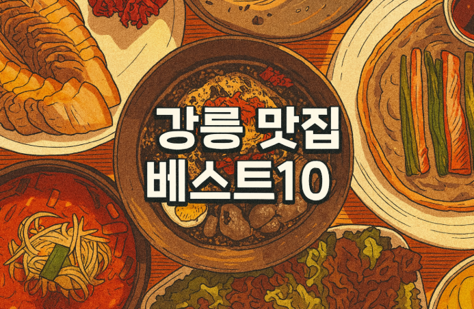 강릉 맛집 베스트10