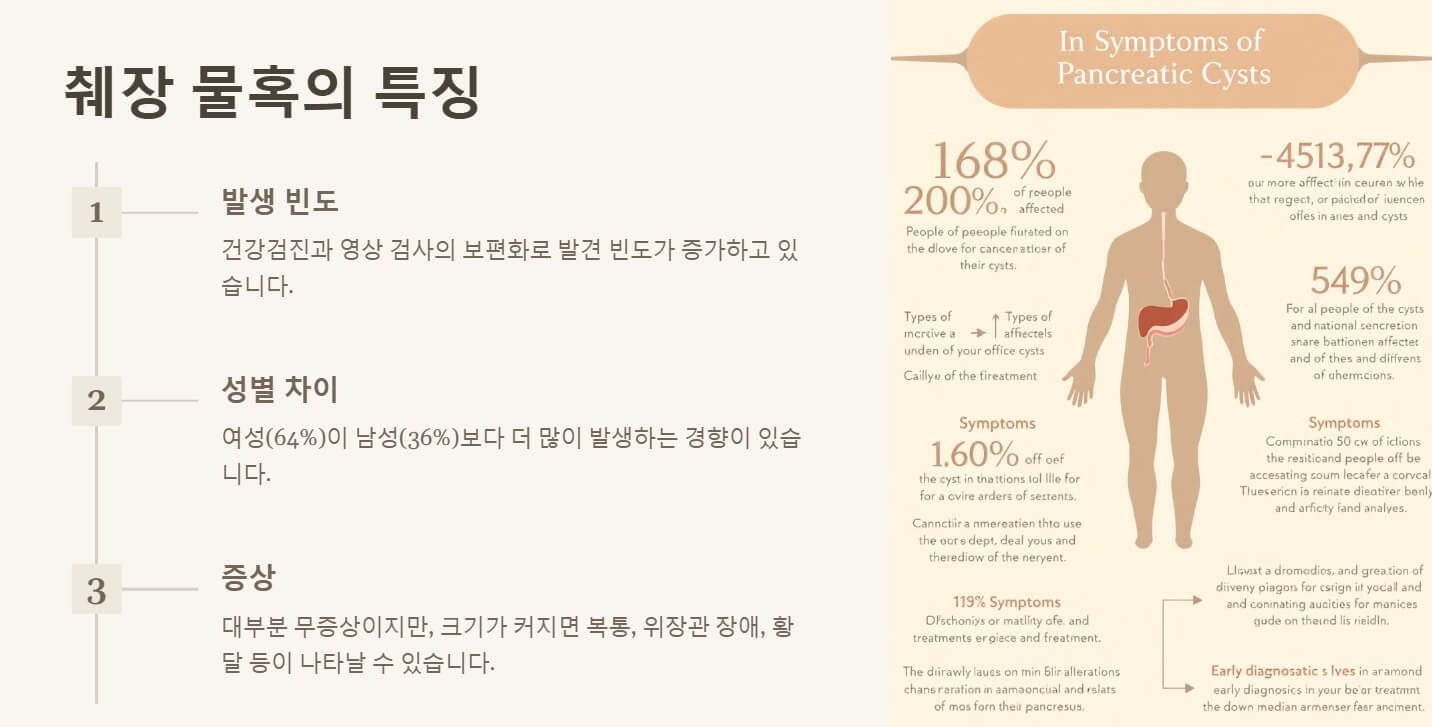 췌장에 좋은 음식 물혹이란