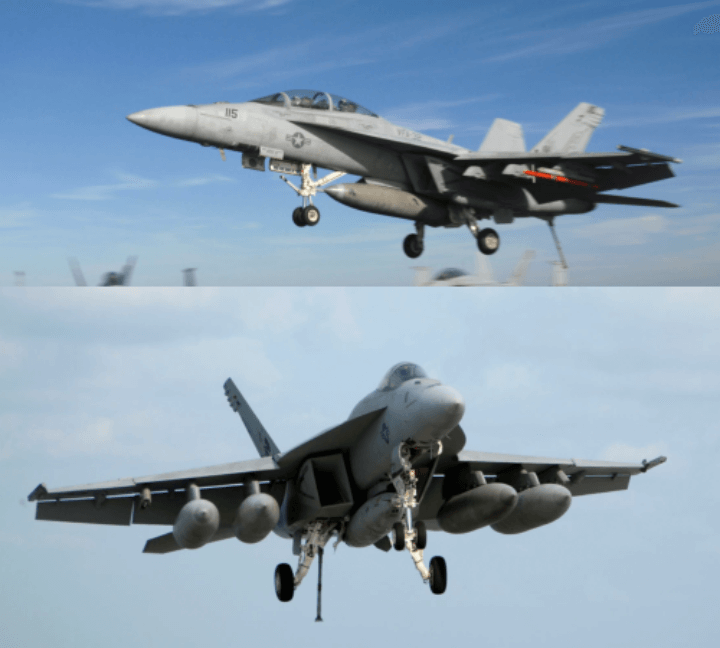 F/A-18 슈퍼호넷 이착륙 장면