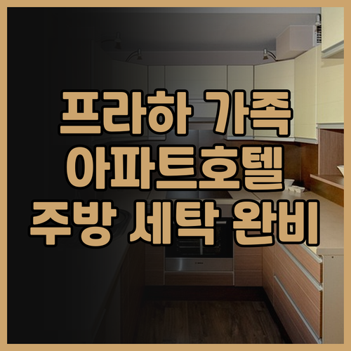 프라하 가족 여행 아파트호텔 림스카 ..