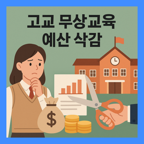 고교 무상교육 예산 삭감, 기존 예산 구조와 변화 과정