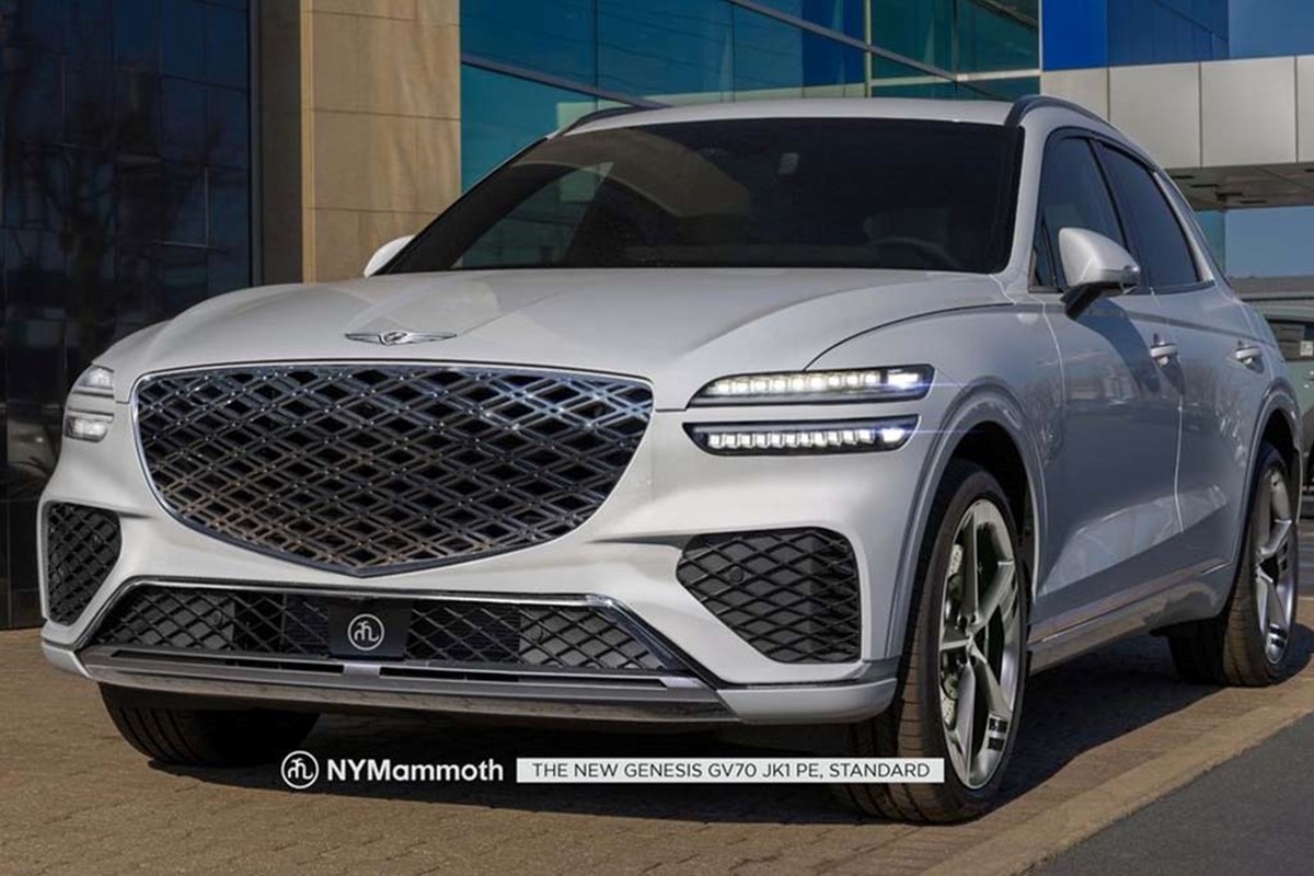 제네시스가 올해 2분기 출시할 'GV70 페이스리프트' 모델에 대한 관심이 폭발적이다.