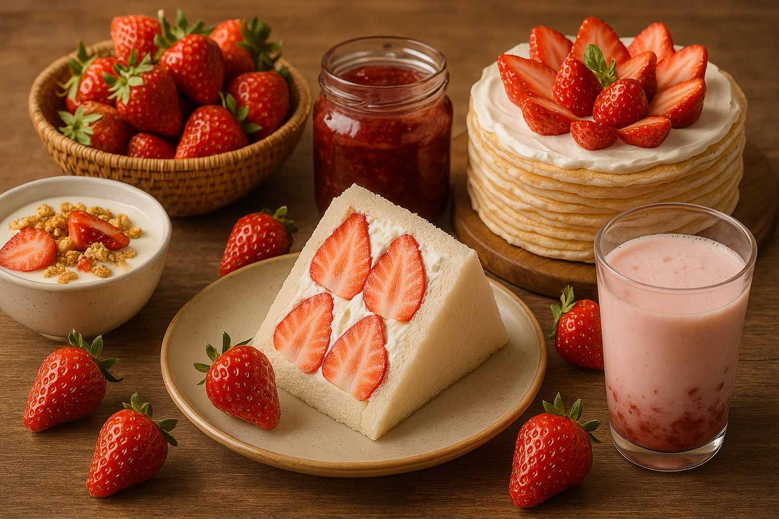 2025 봄 제철 딸기 레시피: 딸기로 만들 수 있는 맛있는 음식 총정리!