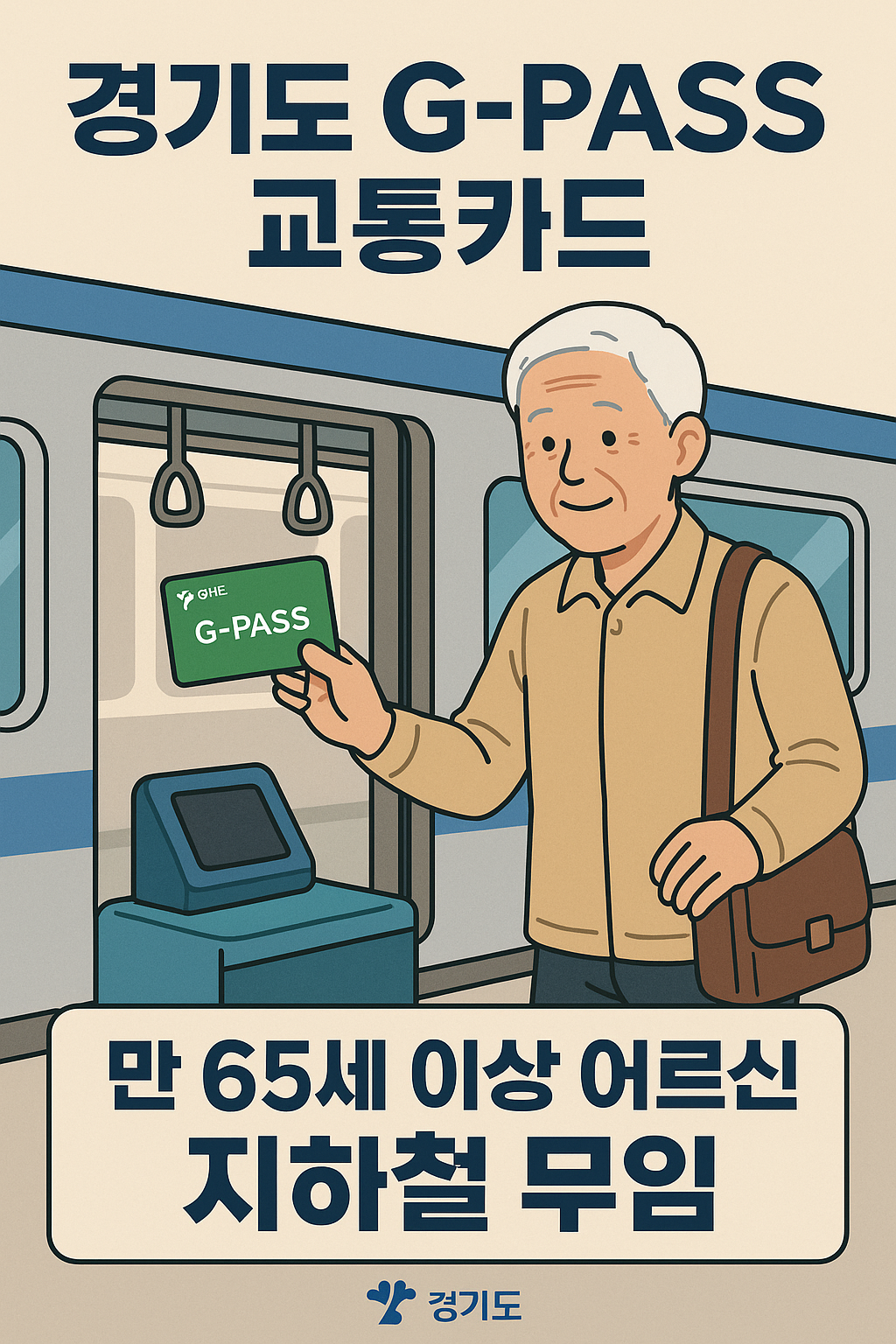 경기도 노인 교통카드(G-Pass) 신청