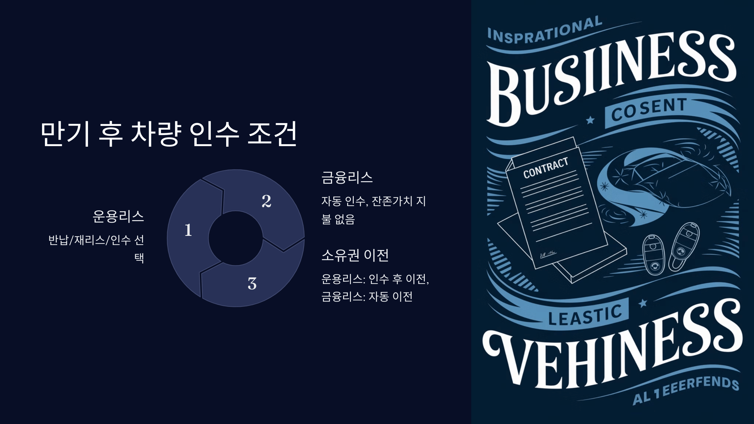 인수 조건