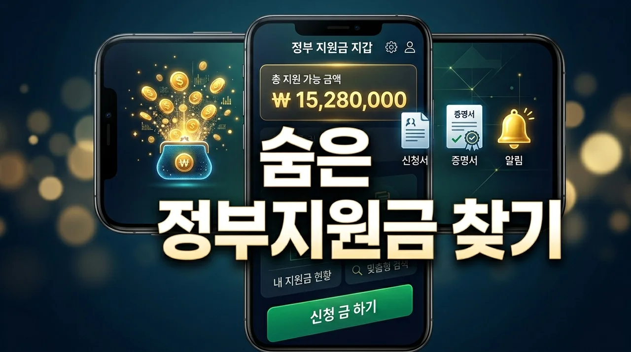 숨은 정부지원금 찾는 방법: 보조금24 및 복지로 완벽 가이드