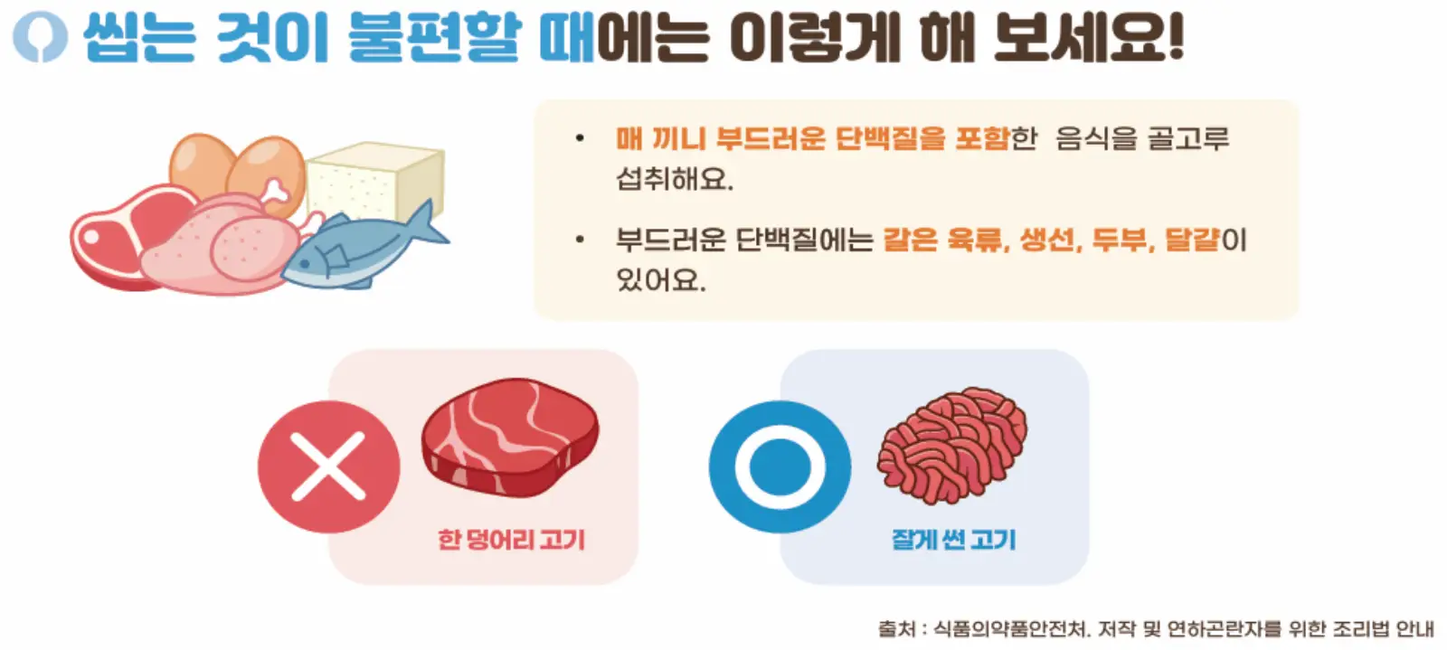 씹는것이불편한노인-단백질-추천