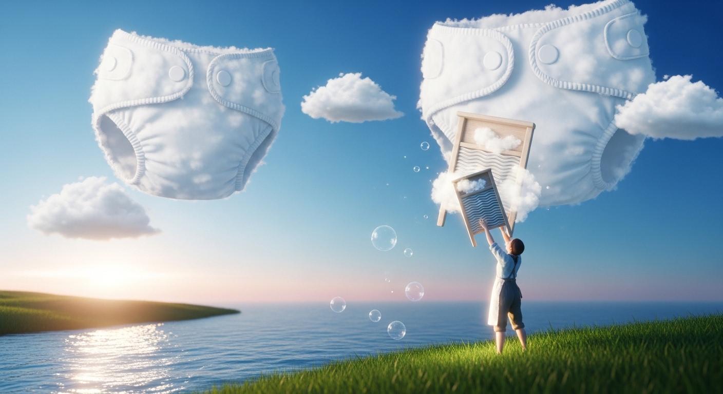 기저귀빨아널은꿈