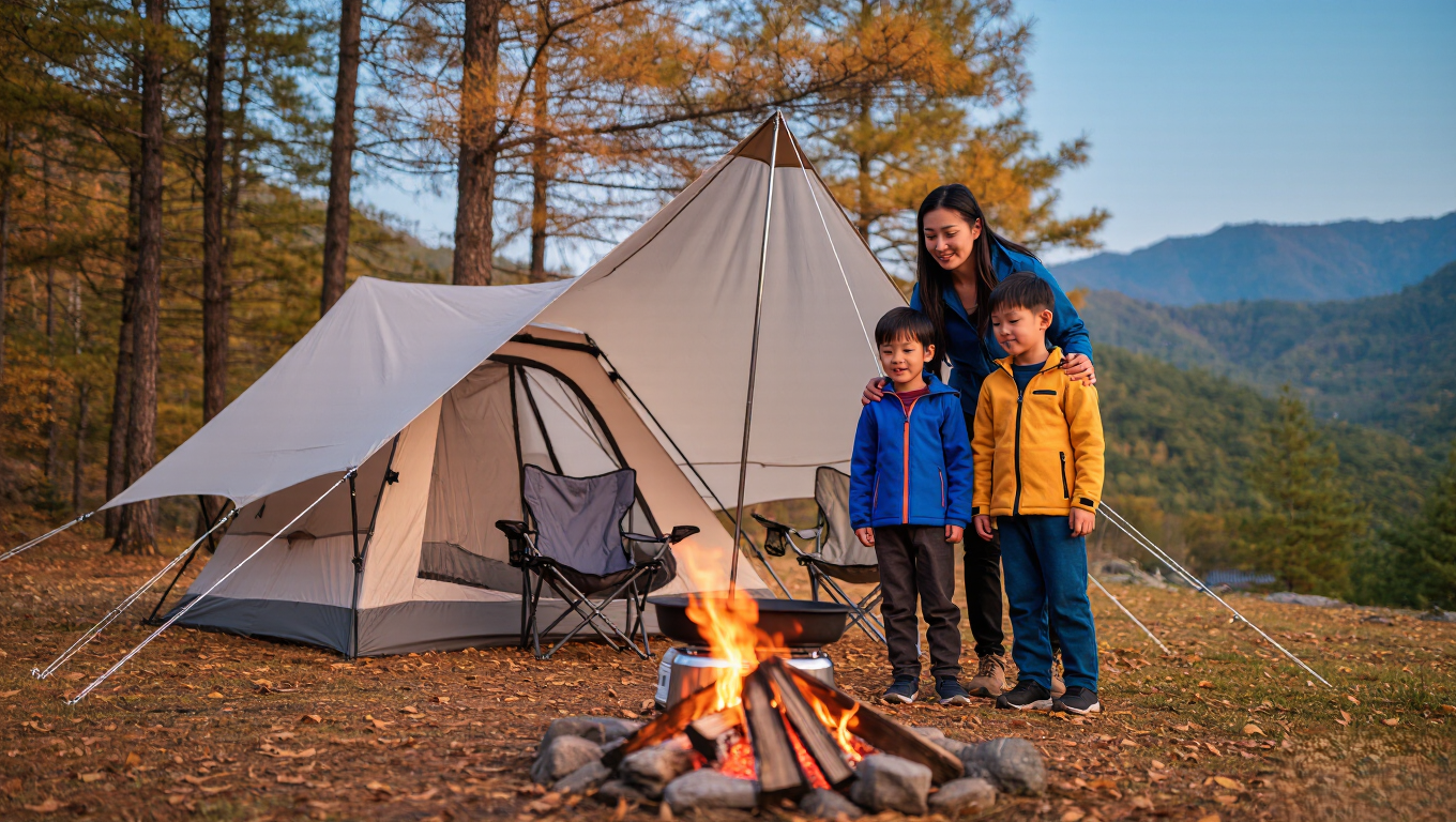 가족캠핑 추천여행 (아이와함께, 자연체험, 힐링여행)