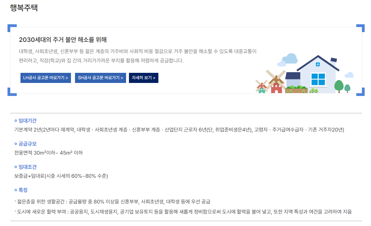 행복주택 입주조건 및 혜택 총정리 (2025년 최신 가이드)