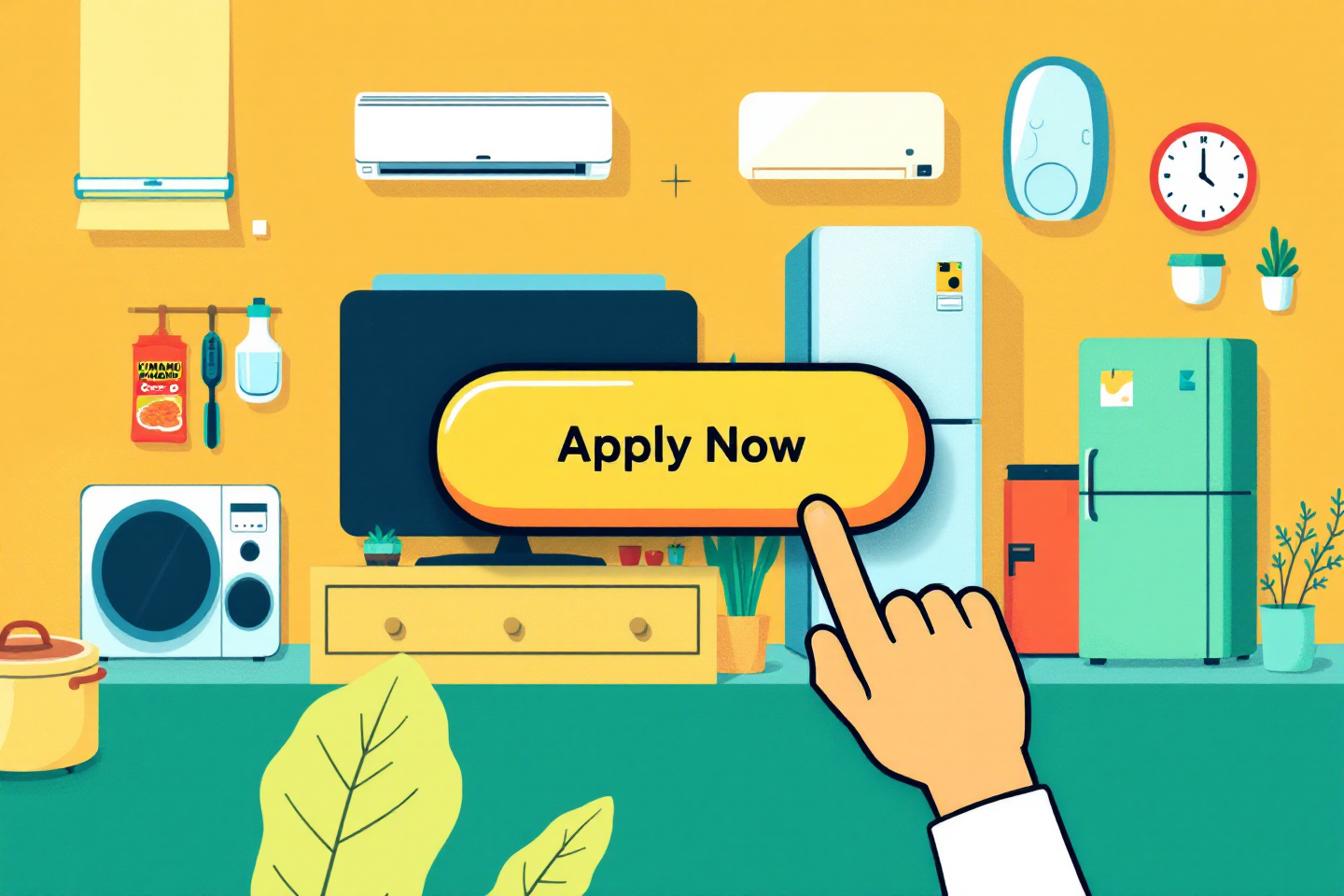 고효율 가전제품 환급 신청 버튼