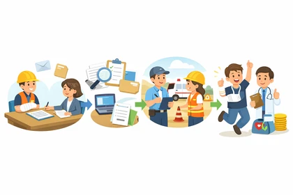 산재 처리 절차 접수부터 승인까지 흐름5