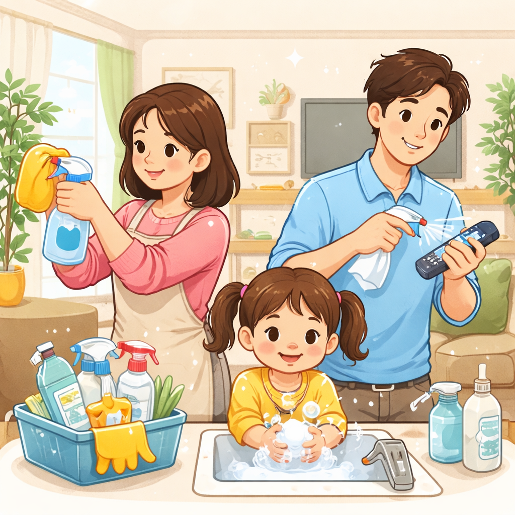 독감·코로나 유행 대비! 집안 관리로 가족 건강 지키는 생활 원칙 정리