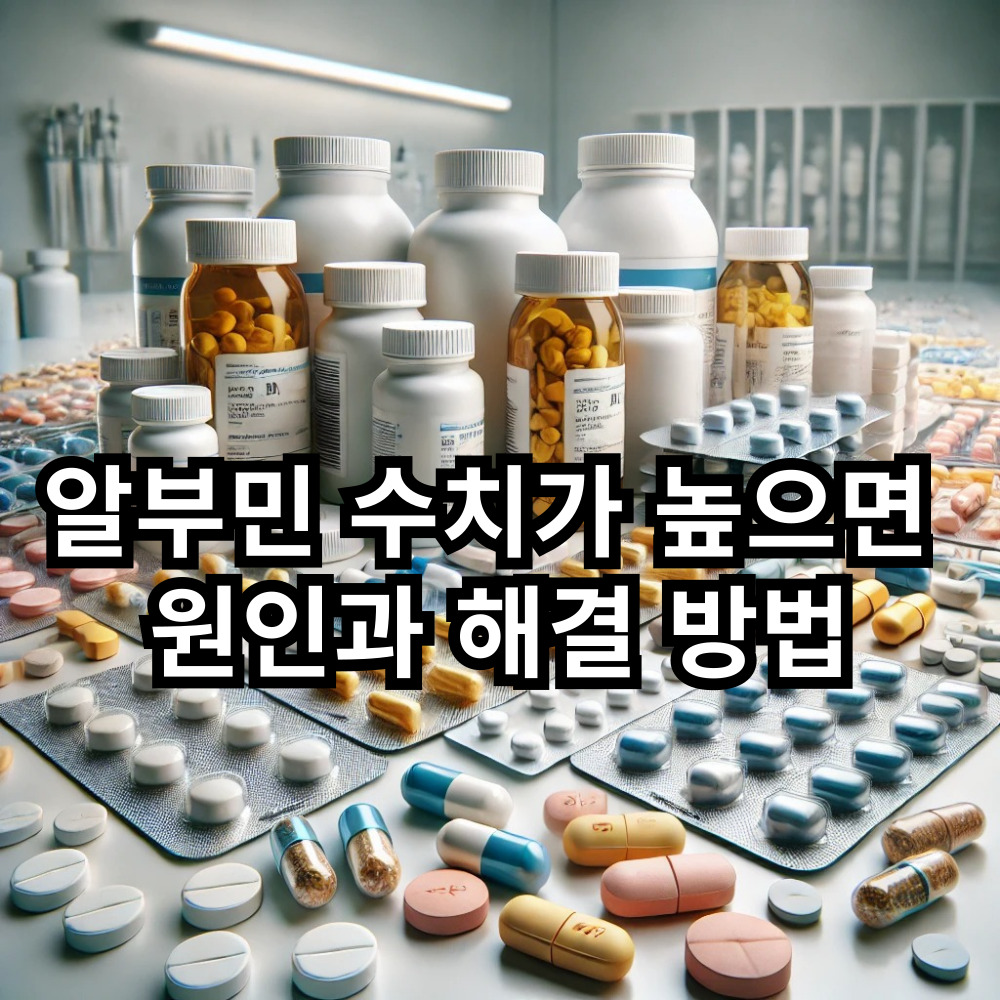 알부민 수치가 높으면 원인과 해결 방법