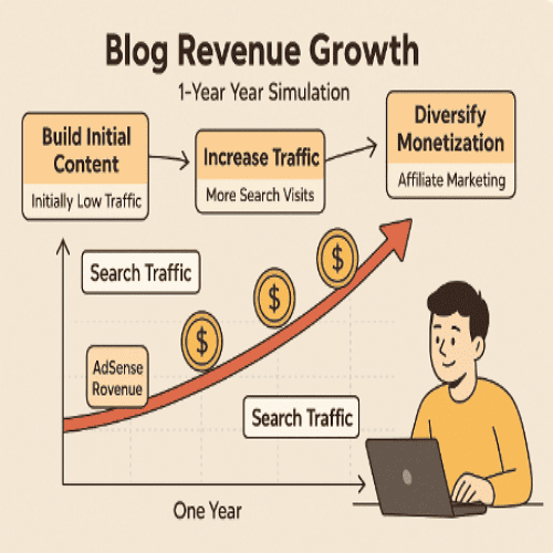 블로그 매출 장기 성장 모델 만들기 관련 사진