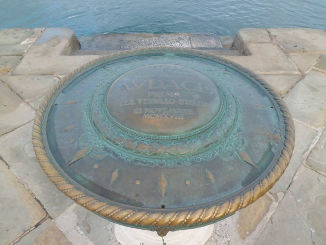 이탈리아 트리에스테 통일 광장 내 식수대