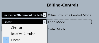 Knob Mode