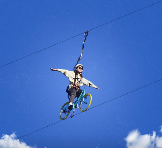 아라나비 바다하늘자전거