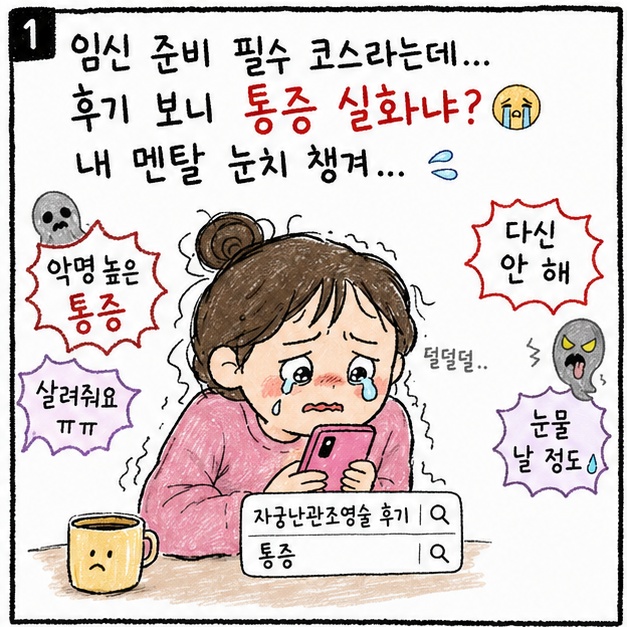 나팔관조영술 통증 후기, 검사 전 알고 가세요